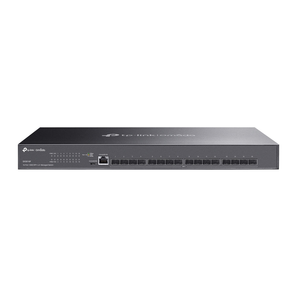 TP-Link SX3016F – Omada 16-Port 10GE SFP+ L2+ Managed Switch