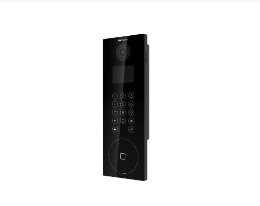 Hikvision HIK-KD8103-E6 2nd Gen Intercom Apartment Door Station, IP65, Plastic, Black