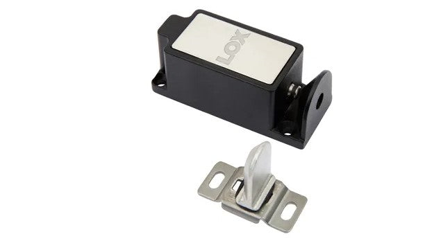 LOX CL0001, Cabinet lock, Surface mount, Fail safe/fail secure, 150kg holding force, 12V DC 190mA / 24V DC 90mA,