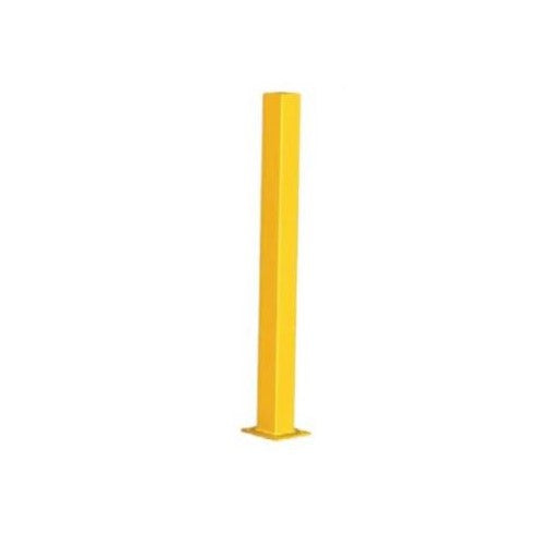 BOLLARD100/Y 1M STRAIGHT VERTICAL BOLLARD NO FACEPLATE OR GOOSENECK YELLOW