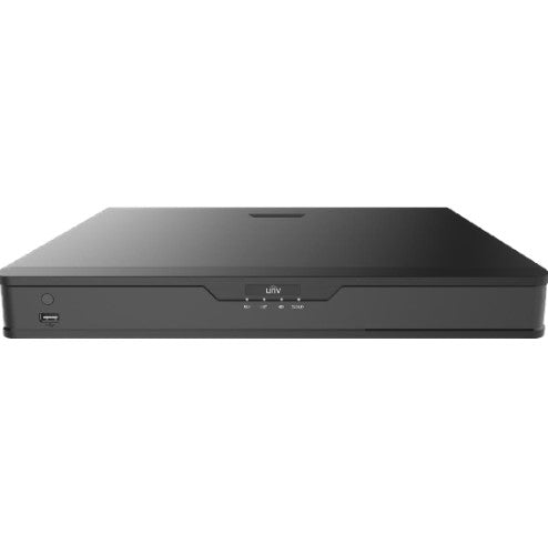 UNIVIEW NVR302-08S2-P8 EASY SERIES 8CH NVR – 8x PoE, 8MP/4K, 80Mbps Input, 2x SATA HDD (Up to 10TB)