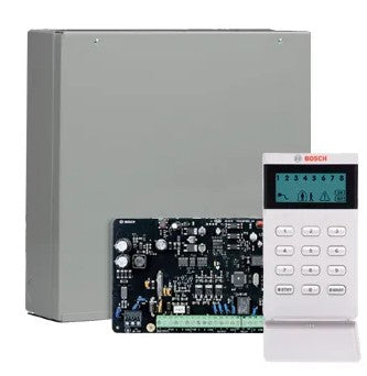 BOSCH Solution 2000, Alarm kit Includes ICP-SOL2-P panel, IUI-SOL-ICON LCD keypad, MW300 metal cabinet