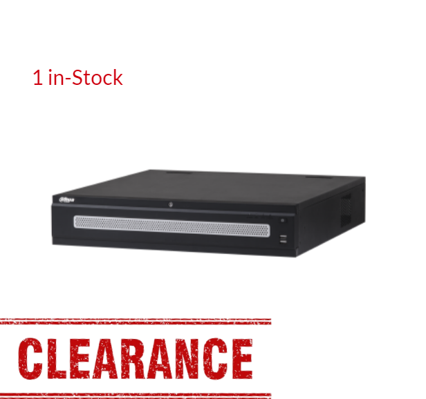 Dahua NVR608-64-4KS264 Channel 2U 8HDDs Ultra series Network Video Recorder *Clearance* Only 1 left in the Stock