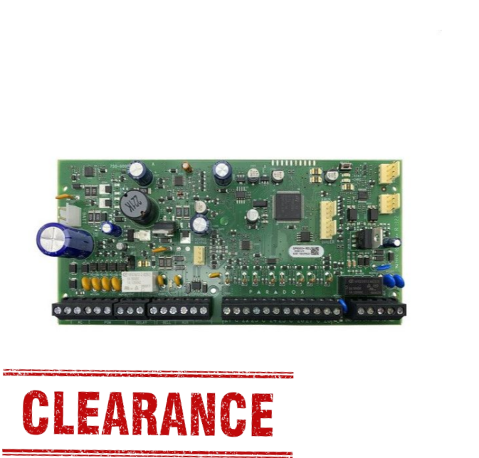 Paradox PDX-SP6000 Alarm Controller 8-32 Zones, 32 Users, 2 Areas, 5-16 PGM's, PCB Only *Clearance