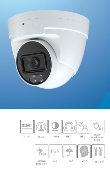 OFFER* AINIA 8x 6MP CCTV Kit with 8 Channel NVR IPC-T360-LED-ANZ, GET 1 Camera For FREE
