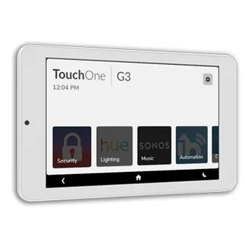 EIGHT TouchOne G3, 7" Automation Touch Screen – White | Android 10, Wall-Mountable, 64-Bit Quad Core Processor
