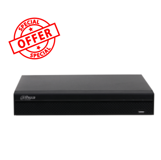 *SPECIAL OFFER Dahua NVR4104HS-P-4KS2/L 4-Channel Compact 4K PoE Network Video Recorder