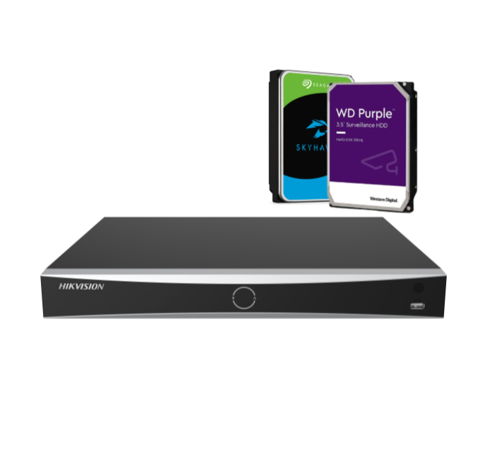 Hikvision DS-7732NXI-I4/16P/VPro — 32-Channel I/VPro NVR with AcuSeek, Facial Recognition & 16-Port PoE