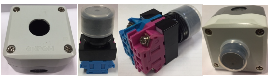 SMART 4358 IP67 Shrouded Push Button Switch Black – Momentary Surface Mount (ARLSWP-26)