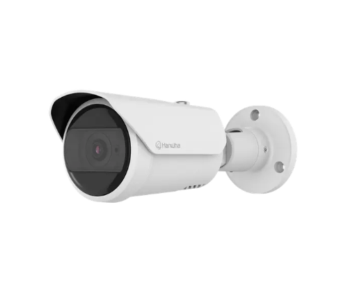 Hanwha Vision QNO-C8013R 5MP AI IR Bullet Camera q series | 3mm Fixed Lens | 25m IR Night Vision | IP66 IK10 Outdoor Security Camera with AI Analytics
