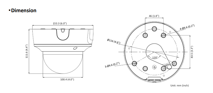 Hikvision DS‑2CD2766G2T‑IZS – 6 MP AcuSense Motorized Varifocal Dome Network Camera, DarkFighter, IP67/IK10, Human & Vehicle Classification - CCTV Importers