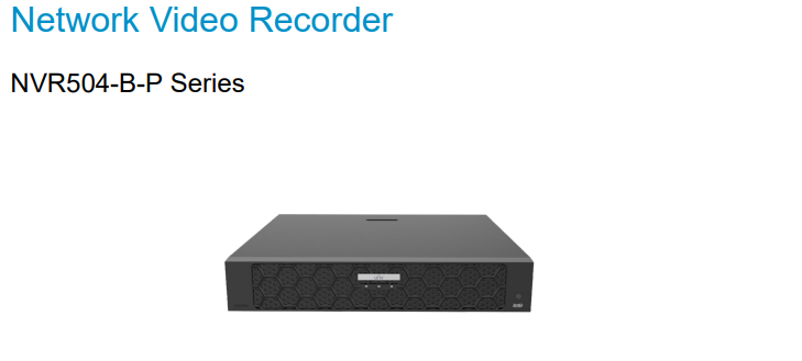 Uniview NVR504-32B-P16 Prime Series Network Video Recorder - 16 Channel 4K PoE NVR with Ultra 265, RAID Support and Up to 16MP Recording - CCTV Importers