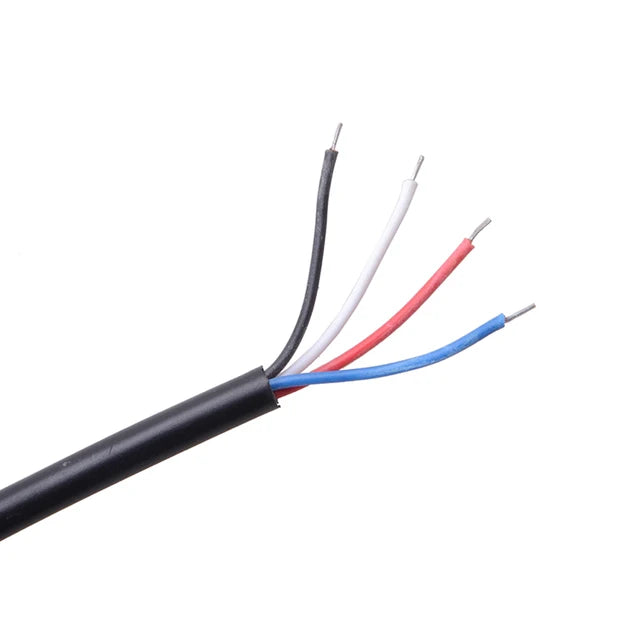 Radum 4 Core 14/0.20 Jel Filled Unscreened Security Cable 300m Roll – Black | CBLSEC140204C/JF-300BLK