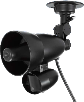 TAKEX AV-100E | Voice Speaker – Programmable 12-Second Message – 12VDC – Indoor/Outdoor Rainproof