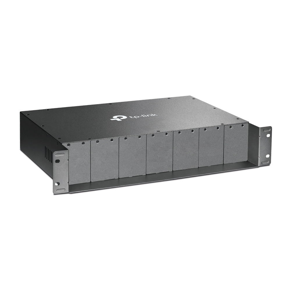 TP-Link TL-MC1400 | 14-Slot Rackmount Media Converter Chassis with Redundant Power Support