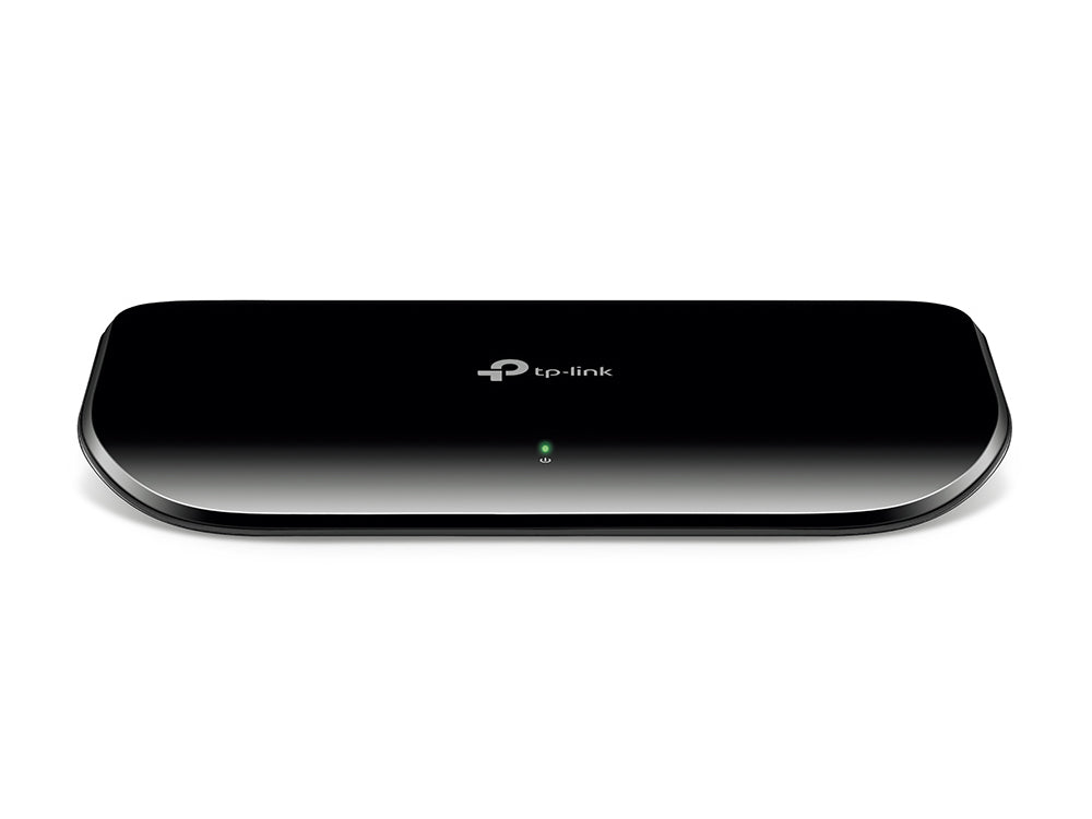 TP-Link TL-SG1008D 8-Port Gigabit Desktop Switch | Green Ethernet | Plug & Play | Compact Plastic Housing
