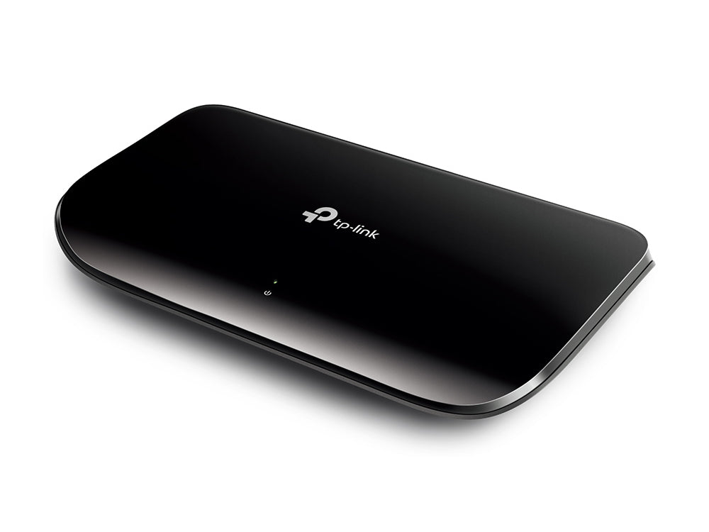TP-Link TL-SG1008D 8-Port Gigabit Desktop Switch | Green Ethernet | Plug & Play | Compact Plastic Housing