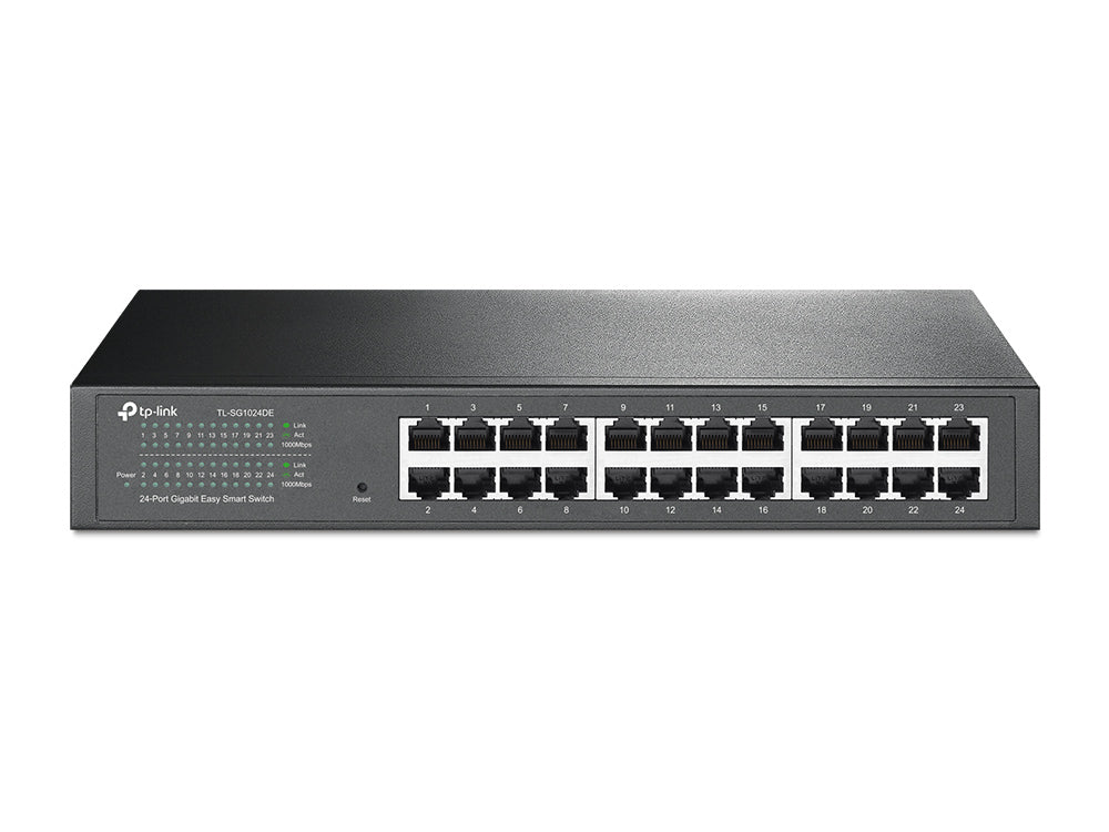 TP-Link TL-SG1024DE 24-Port Gigabit Easy Smart Switch | Efficient Network Management & High-Speed Connectivity