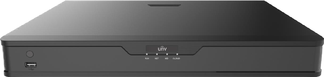 UNIVIEW NVR302-08S2-P8 EASY SERIES 8CH NVR – 8x PoE, 8MP/4K, 80Mbps Input, 2x SATA HDD (Up to 10TB)