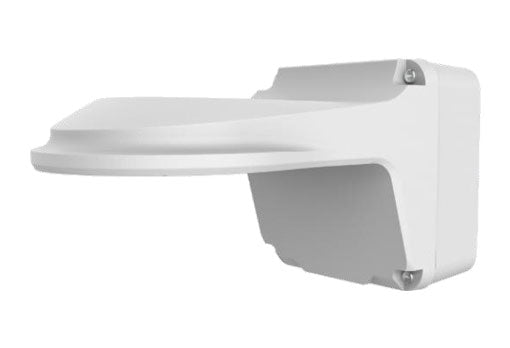 UNIVIEW UNVTR-JB07/WM03-G-IN WALL MOUNT BRACKET WITH EXTRA BACK OUTLET SUITS DOME/ UFO/ MINI DOME/ FIXED DOME/ TURRET WHITE ALUMINIUM ALLOY 1 KG