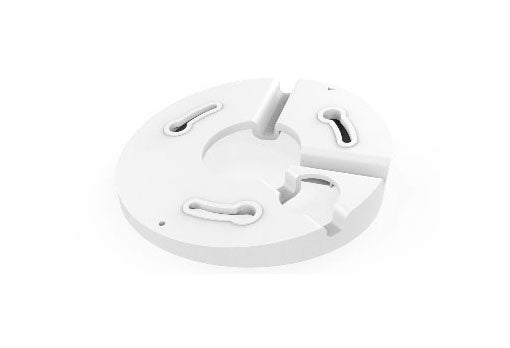 UNIVIEW UNVTR-UM06-E-IN ANGLED MOUNT BRACKET SUITS DOME/ UFO/ MINI DOME/ FIXED DOME/ TURRET WHITE PLASTIC 0.04 KG