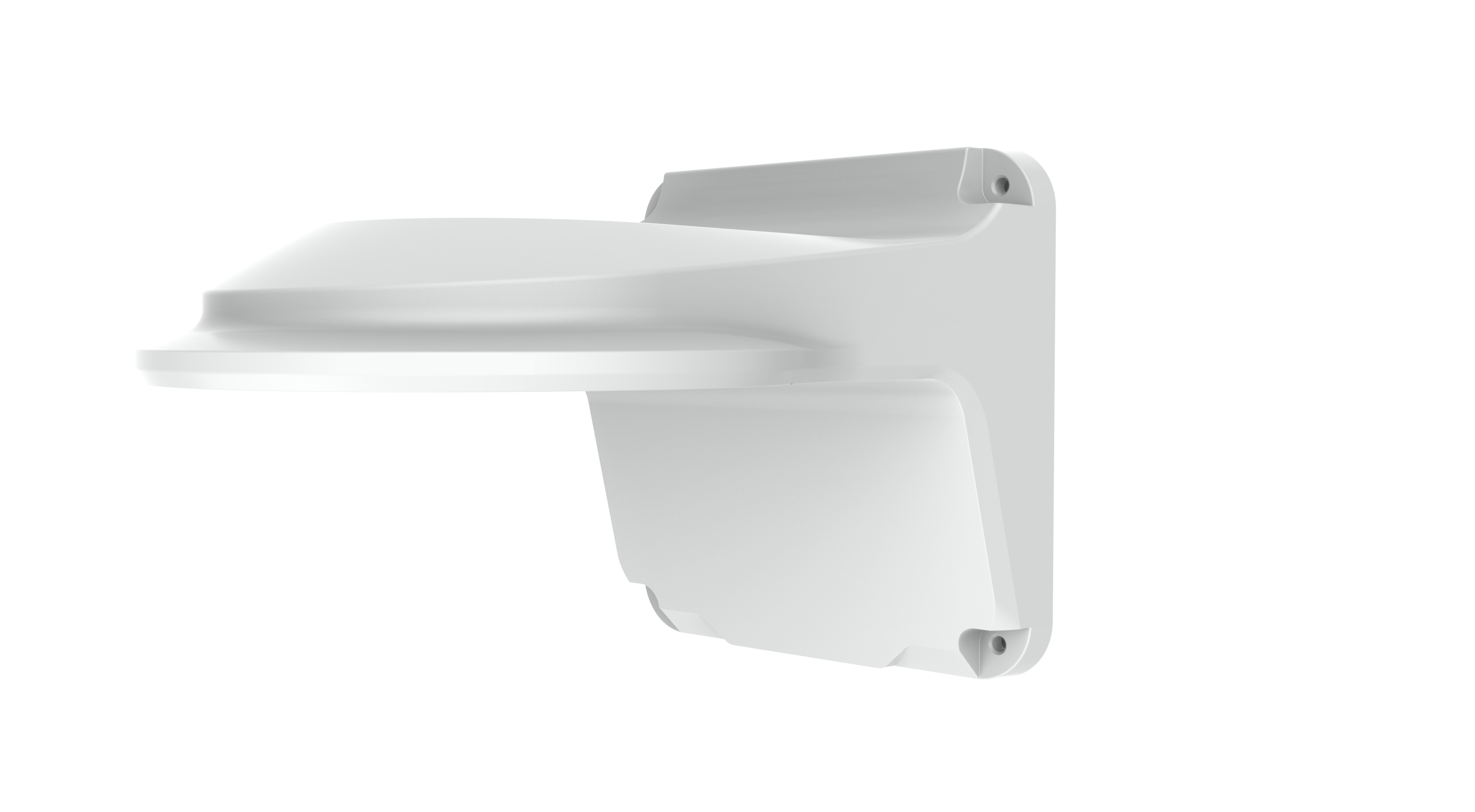 UNIVIEW UNVTR-WM04-IN WALL MOUNT BRACKET SUITS DOME WHITE ALUMINIUM ALLOY 0.48 KG