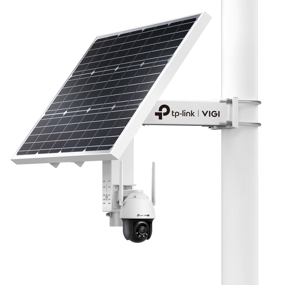 TP‑Link VIGI SP6020 Intelligent Solar Power Supply System | 60 W Solar Panel + 20.8 Ah Battery | MPPT, Aux Heating, IP66