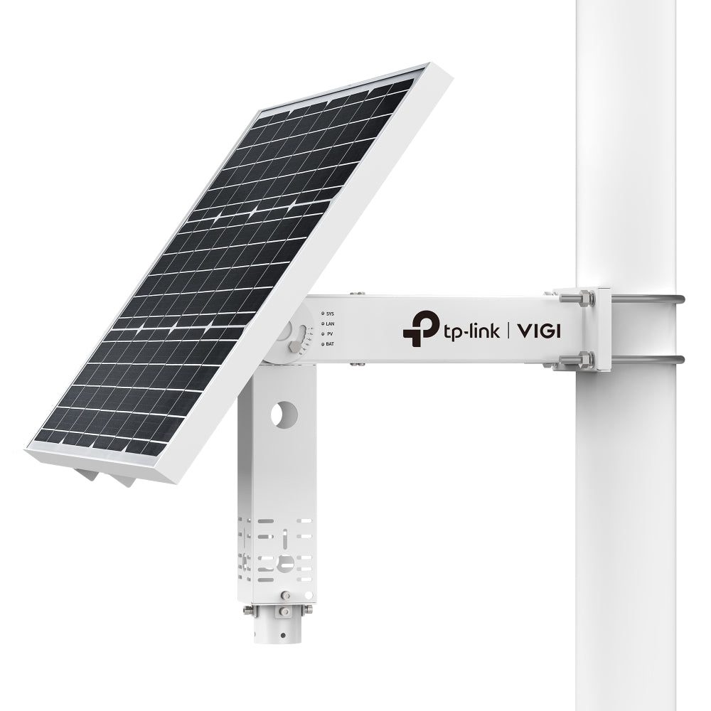 TP‑Link VIGI SP6030 Intelligent Solar Power Supply System | 60 W Solar Panel + 31.2 Ah Battery | MPPT, Aux Heating, IP66