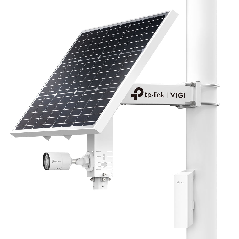 TP‑Link VIGI SP6030 Intelligent Solar Power Supply System | 60 W Solar Panel + 31.2 Ah Battery | MPPT, Aux Heating, IP66