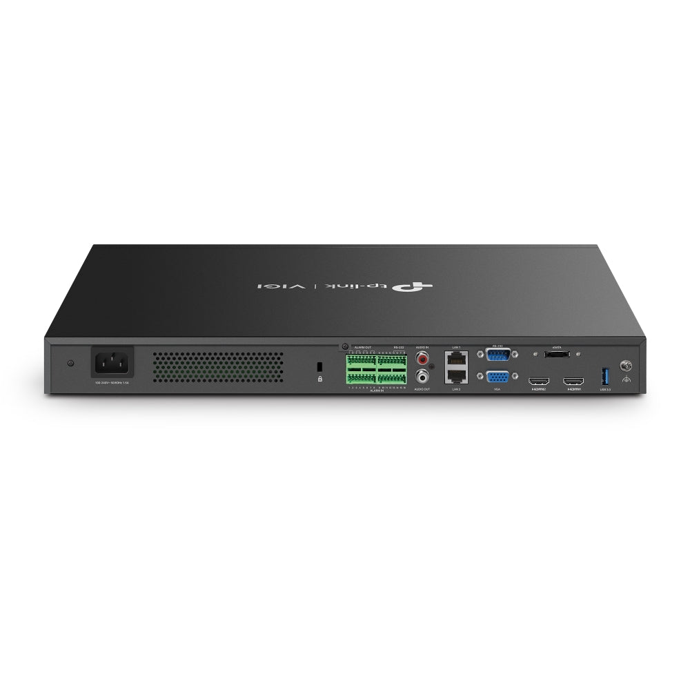 TP-Link VIGI NVR4016H | 16‑Channel 4K Network Video Recorder, Dual HDMI Output, H.265+ Compression, 4× SATA (Up to 16 TB Each) non PoE