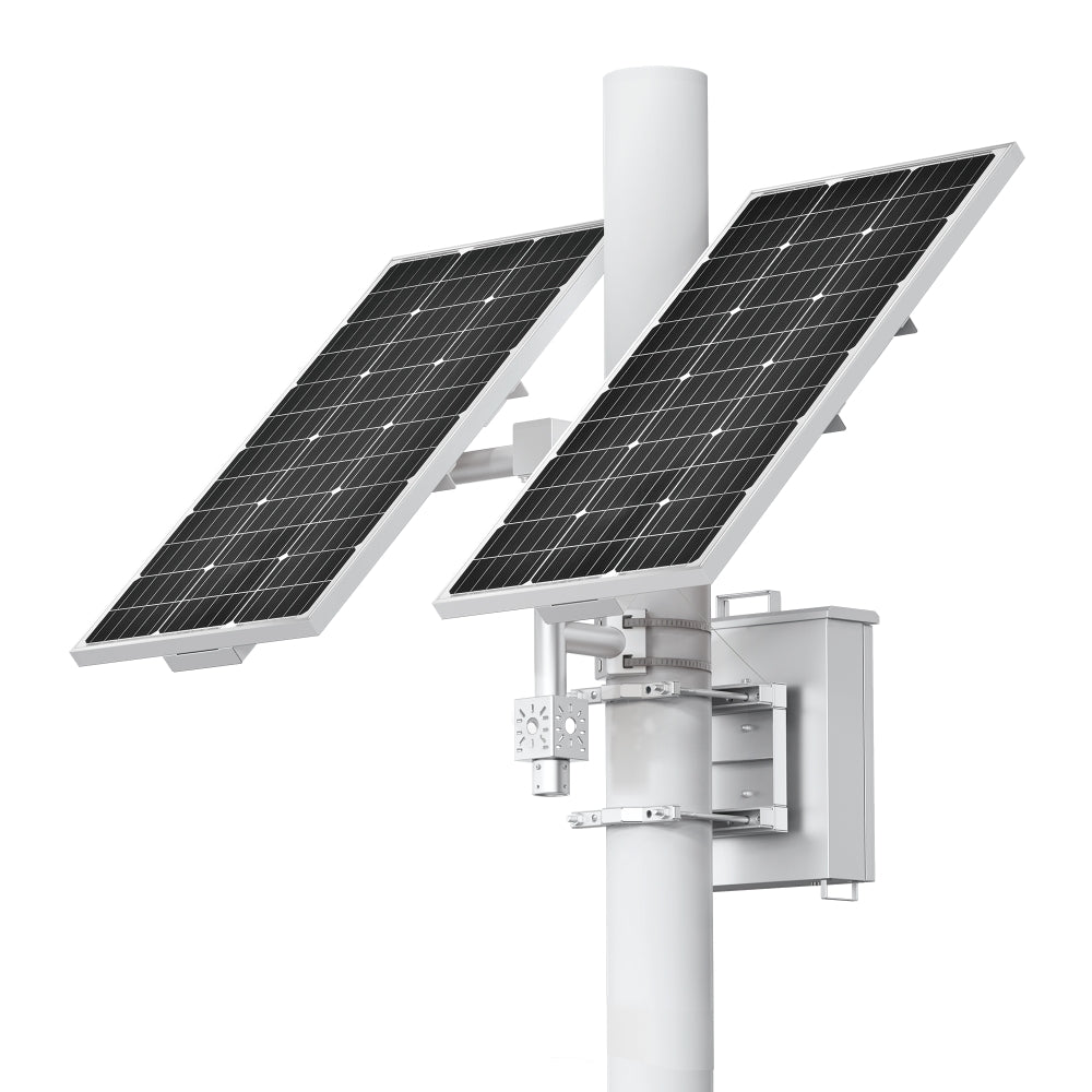 TP‑Link VIGI SP18090 Intelligent Solar Power Supply System | 180 W Dual Panels + 93.6 Ah Battery | MPPT & Aux Heating