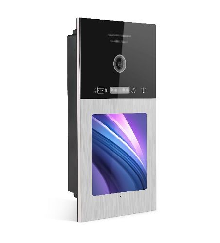 Videoman VM-5000-Doorstation | IP Video Intercom Door Station with 2MP Camera, 4-Inch Touchscreen, Mifare Reader & PoE – VM-5000 Series
