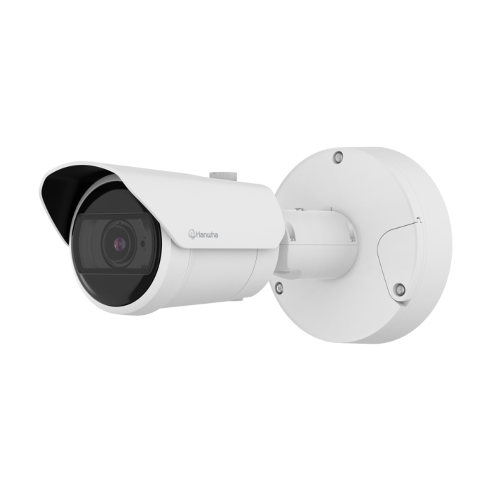 Hanwha Vision XNO-A8084R 5MP AI IR Bullet Camera – Reliable Outdoor Surveillance with Next-Gen AI x series