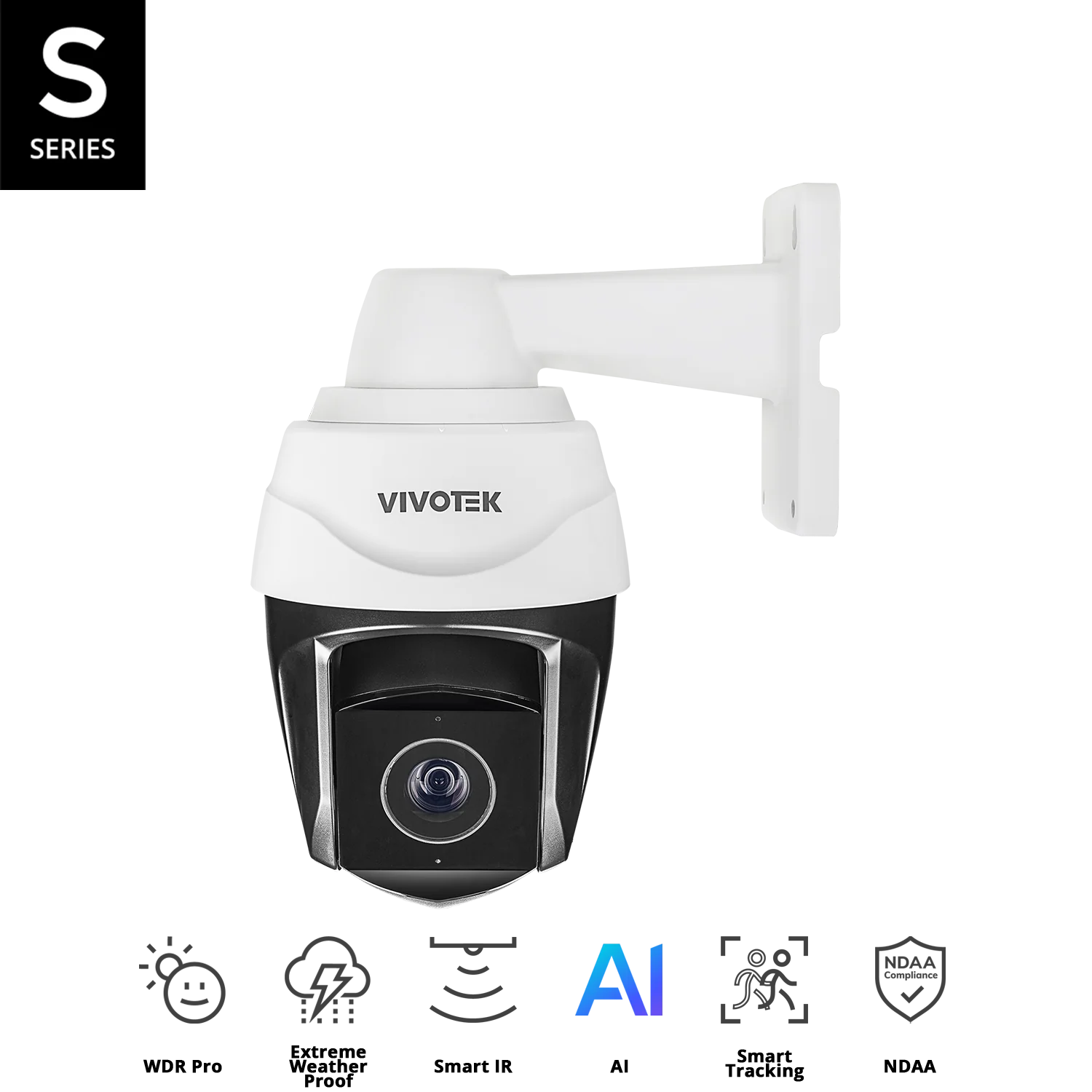 VIVOTEK SD9368‑EHL 2 MP H.265 Speed Dome Network Camera with 40× Optical Zoom, WDR Pro, Smart Stream III, SNV – Outdoor PTZ Surveillance