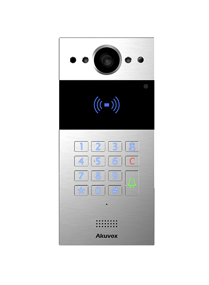 Akuvox R20K SIP Surface Mount Video Intercom + Keypad + RF Card Reader