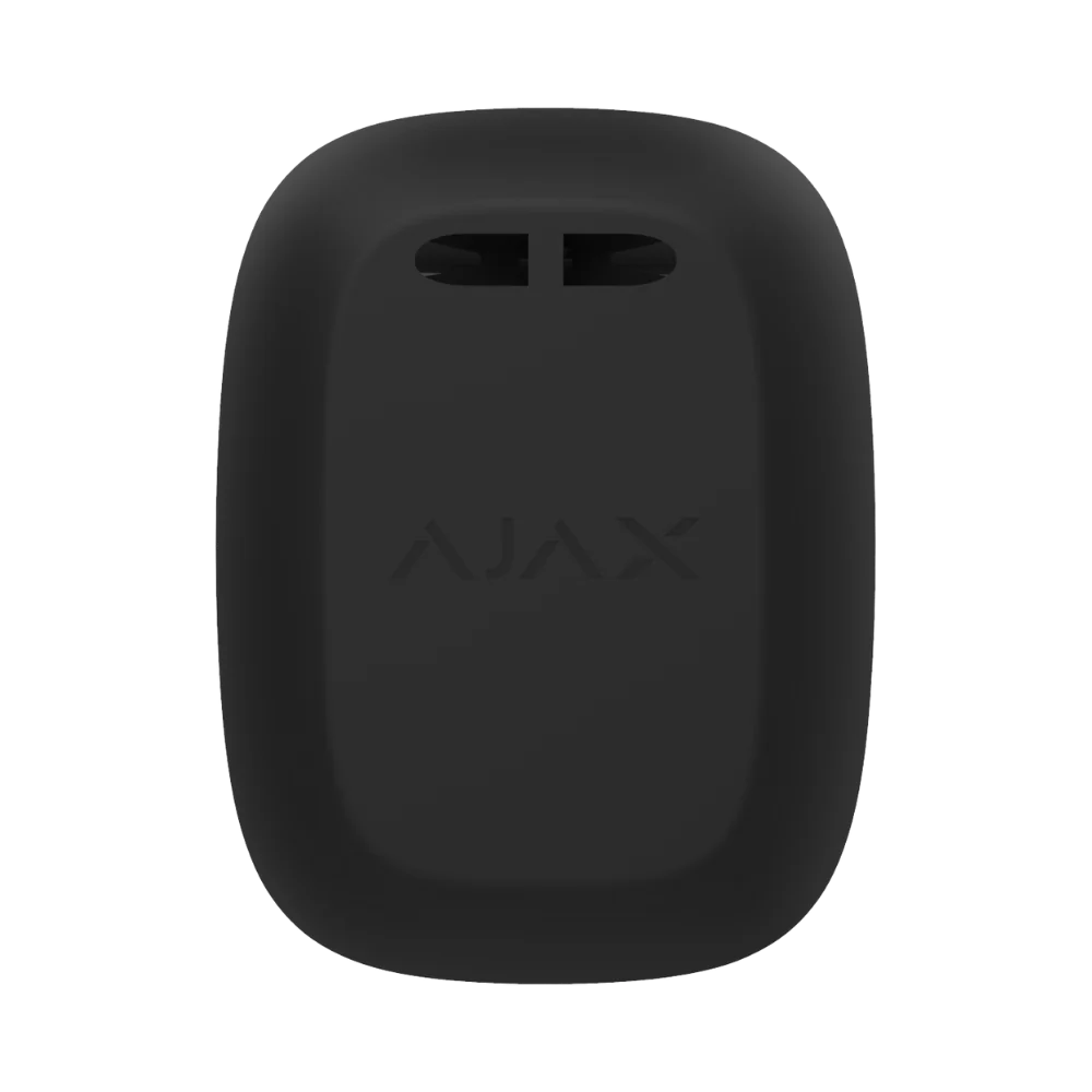 AJAX#30623 – Ajax DoubleButton Jeweller Wireless Hold-Up / Panic Button (Black) - CCTV Importers