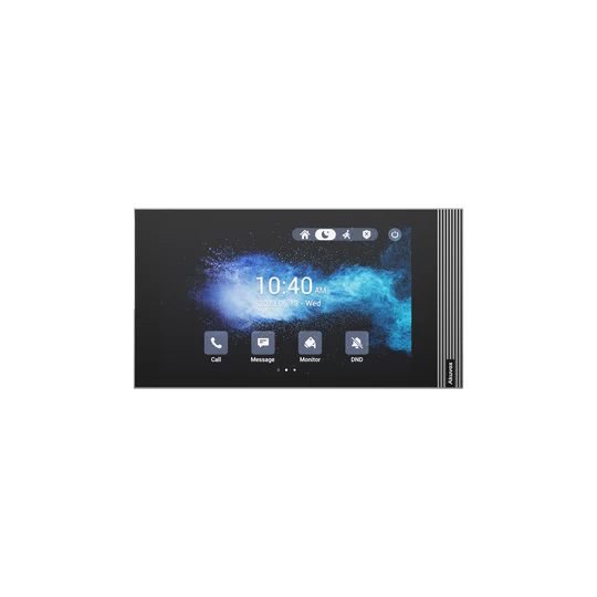 Akuvox 7″ Linux Indoor Monitor – Compact SIP Intercom, Touchscreen, PoE/12V Power, Surface Mount (Grey) SKU:S562-SEC