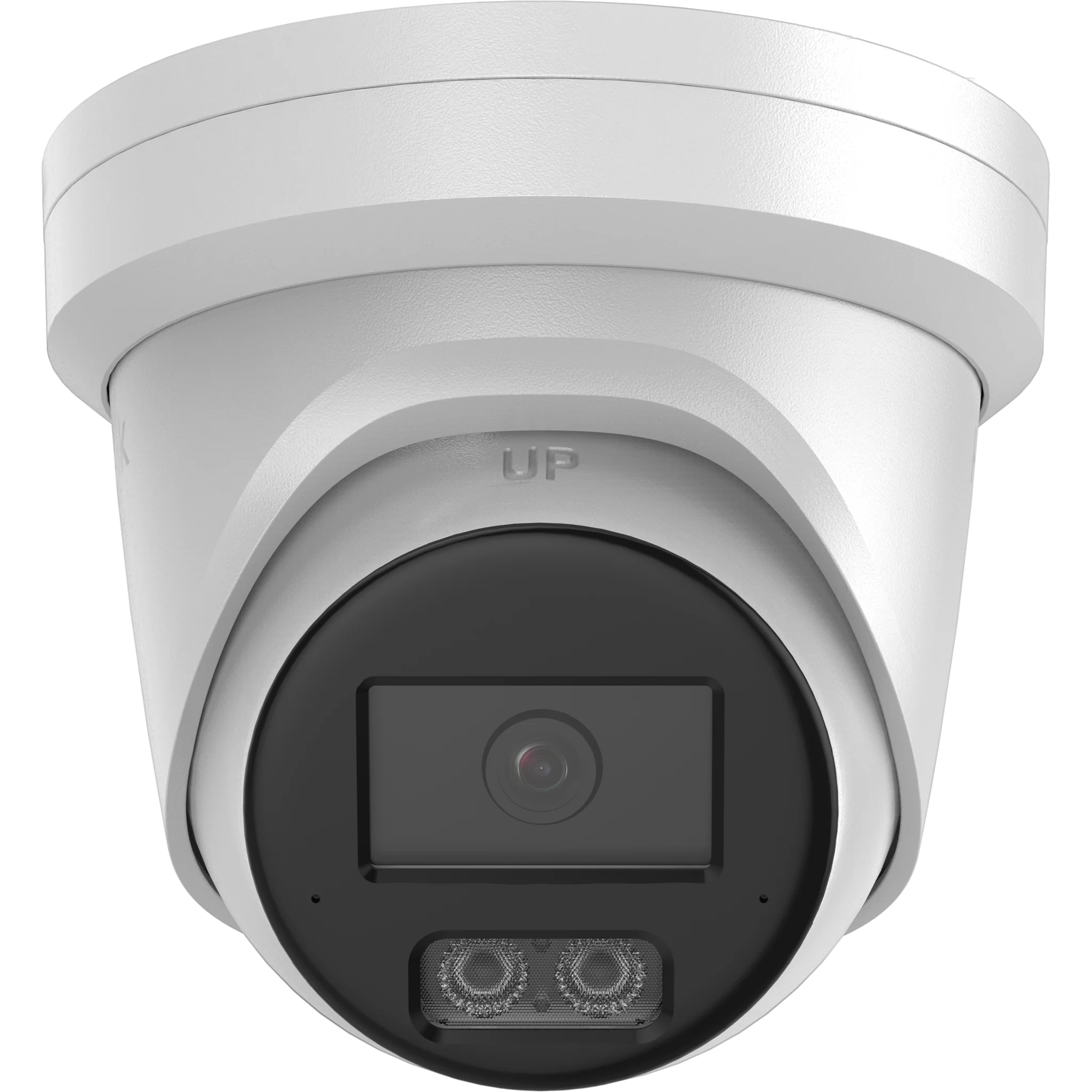 HiLook IPC-T561H-MU PRO (2.8mm) 6MP Hi-Color Fixed Turret Camera with Dual-Mic, White Light, WDR, and IP67 CCTV