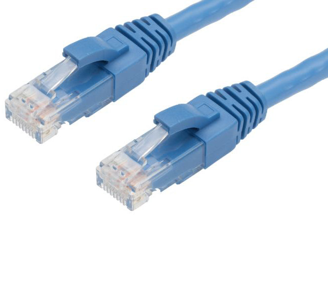 1.5m CAT6 Ethernet Patch Cable – 10 Pack | RJ45 to RJ45 | Blue | 100% Copper, PVC Jacket | Gigabit & 10G Support