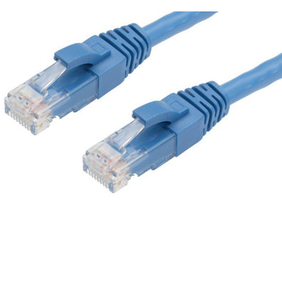 0.25m RJ45 CAT6 Ethernet Network Cable – 10 Pack | Blue | High-Speed Patch Leads | Snag-Free Boots | RCM Certified
