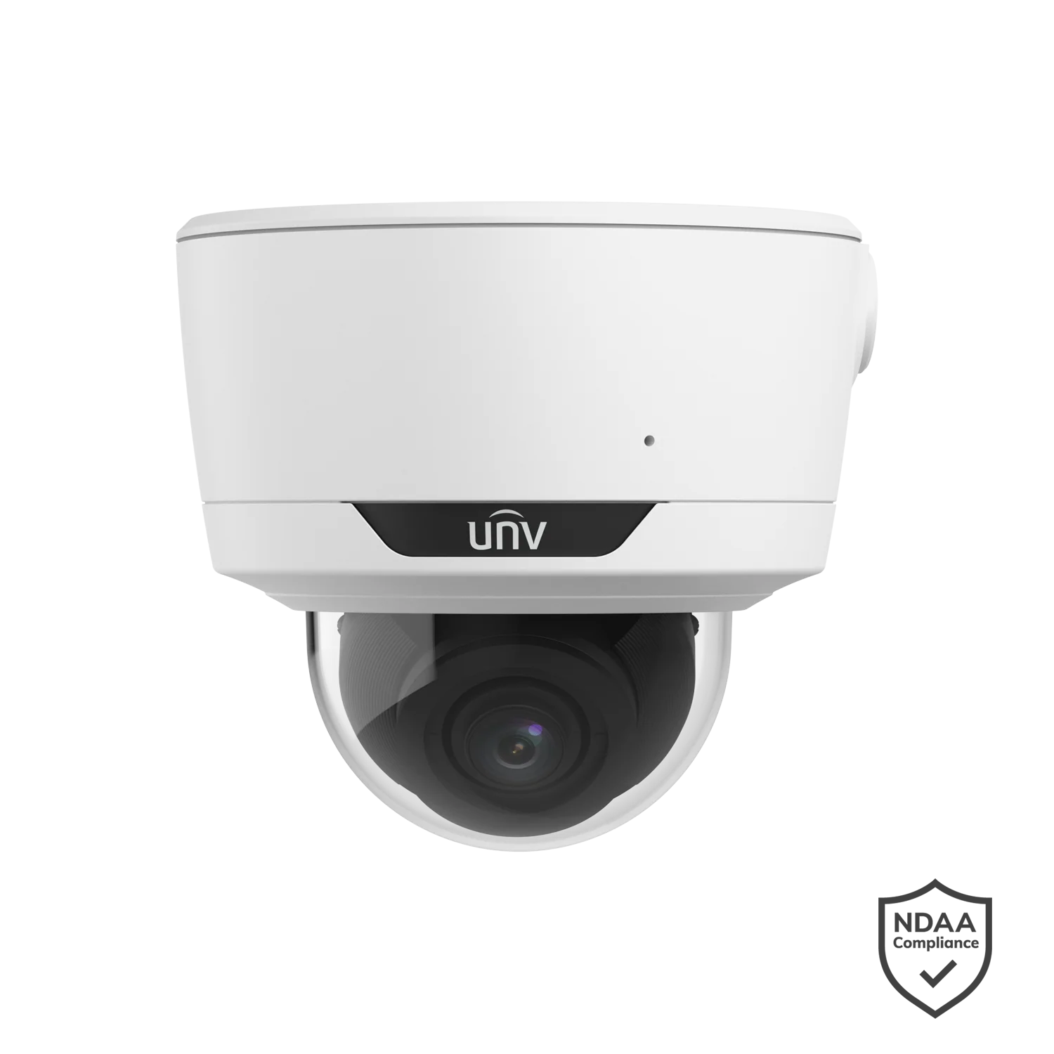 Uniview IPC3735SS-ADZK-I1 5MP LightHunter IR Varifocal Dome Network Camera, 2.8mm, SD Card, WDR, Warm Light 40m, Built-in Mic, Prime Series