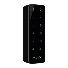 AJAX#117759 Ajax Superior KeyPad Outdoor Fibra Wired Outdoor Security Keypad with Pass, Tag, Smartphone & Code Authentication – White / Black / Graphite