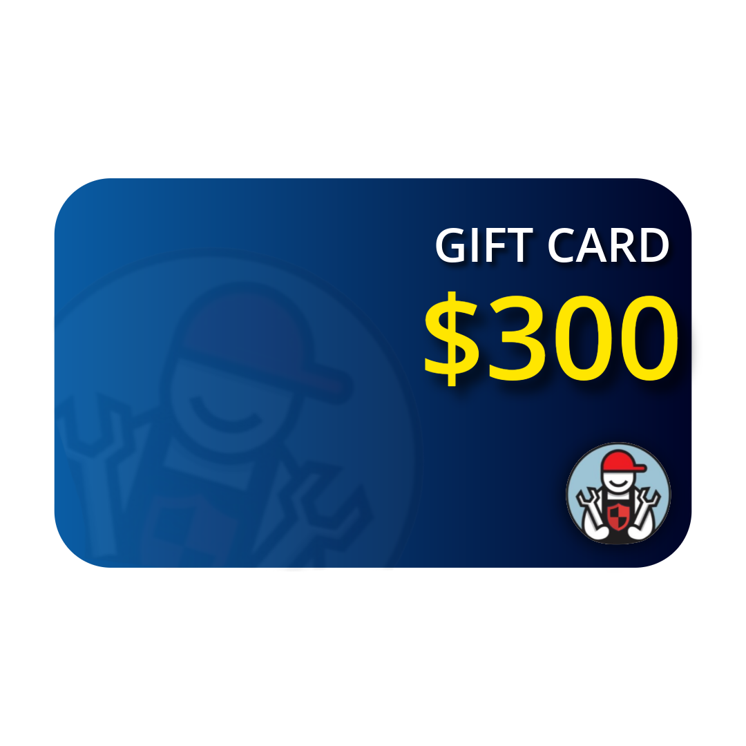 CCTV Tradie Gift Card - The perfect gift for security, peace of mind, and smarter living. Instantly delivered. No expiry. Redeemable storewide.