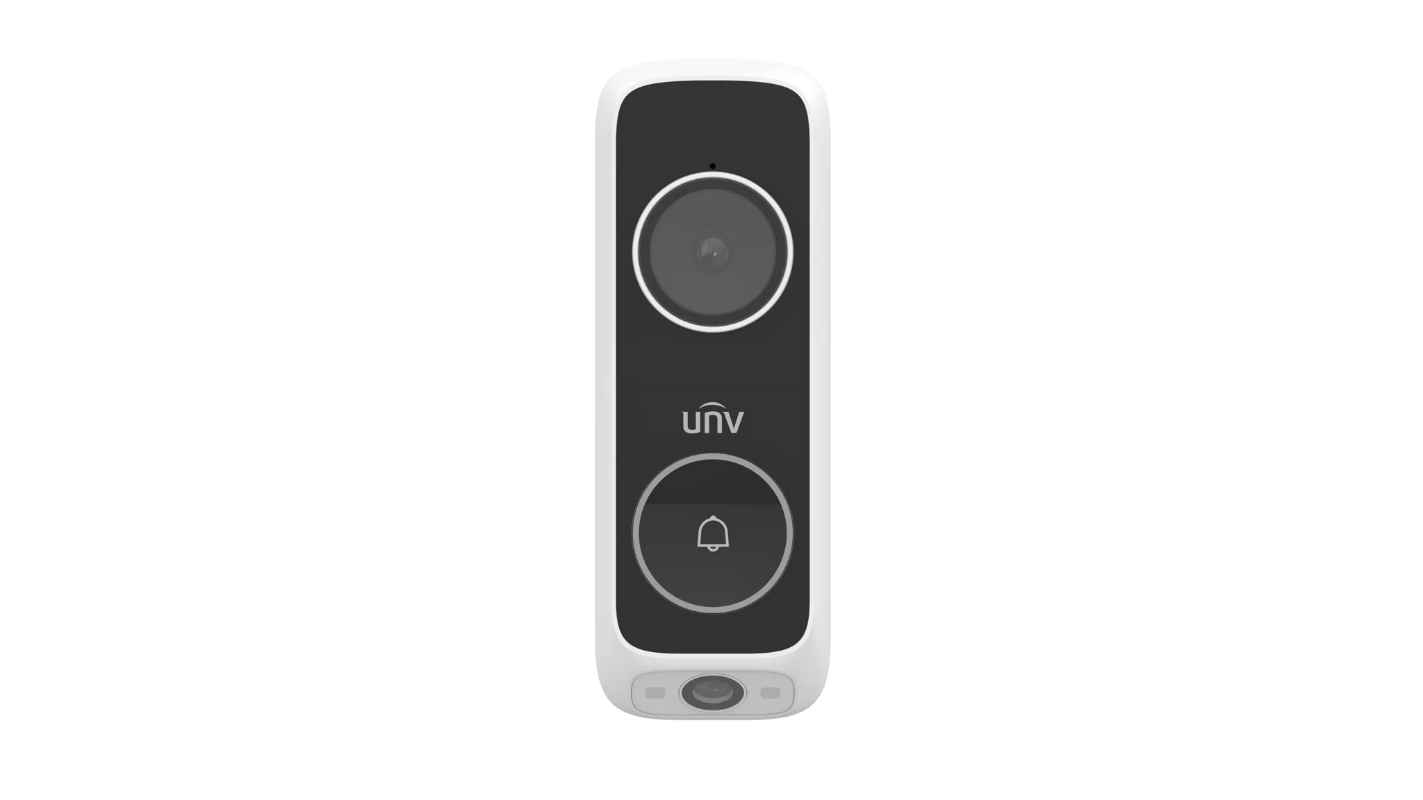 Uniview ED-525B-WB 3MP + 2MP Dual-Lens Wi-Fi 6 Video Doorbell with Package Detection, UNV-Link App and NVR Integration