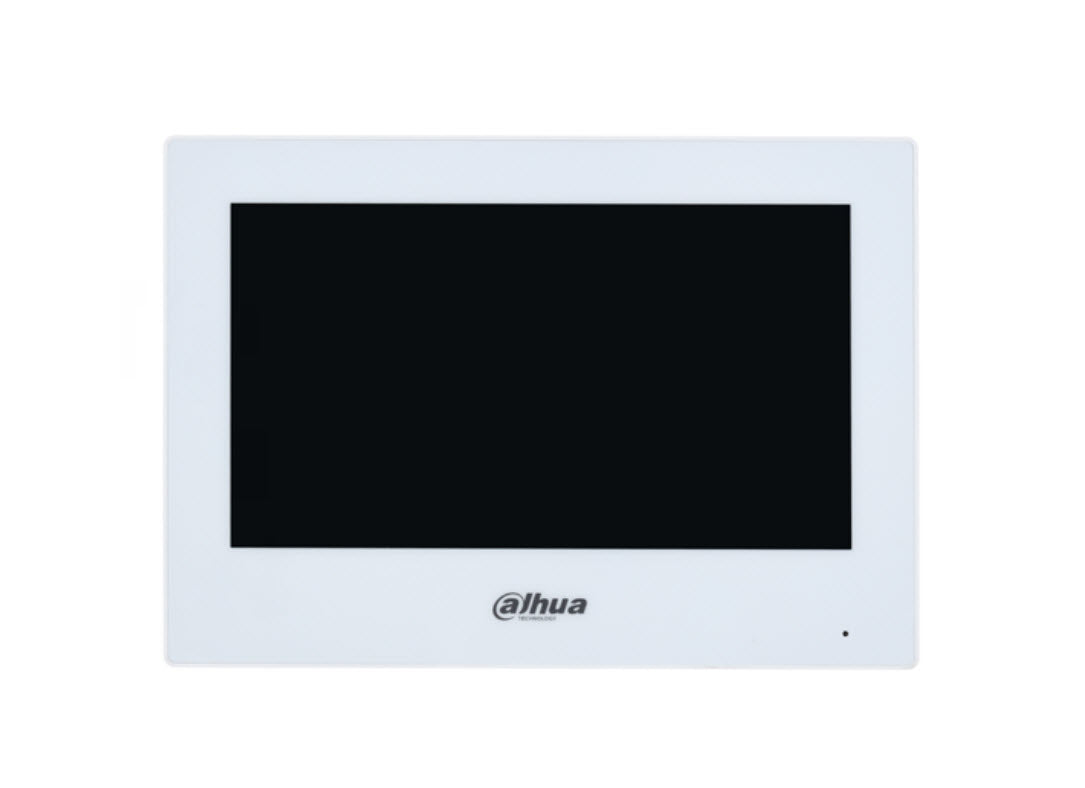 Dahua DHI-VTH2621GW-P 7" IP Indoor intercom Monitor | Touchscreen Display Indoor Station with PoE and Alarm Integration