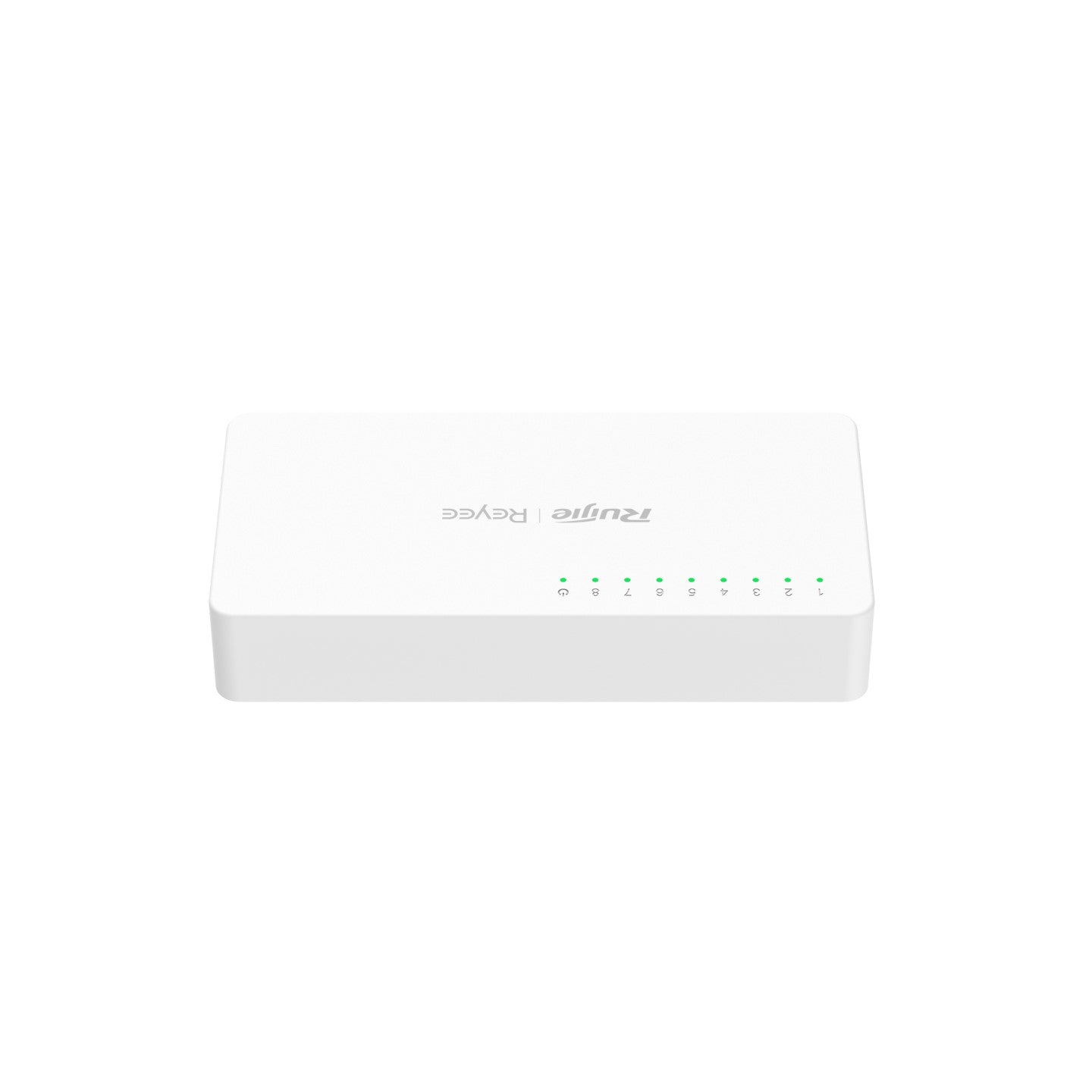 RG-ES08G-L 8-Port 10/100/1000 Mbps Unmanaged Non-PoE Switch – Gigabit, Fanless, Home & Small Office Networking
