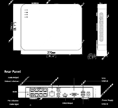 Uniarch Surveillance Kit with 4x Uniarch 8MP Turret NW Camera and 4CH NVR with PoE Switch plus 4TB HDD