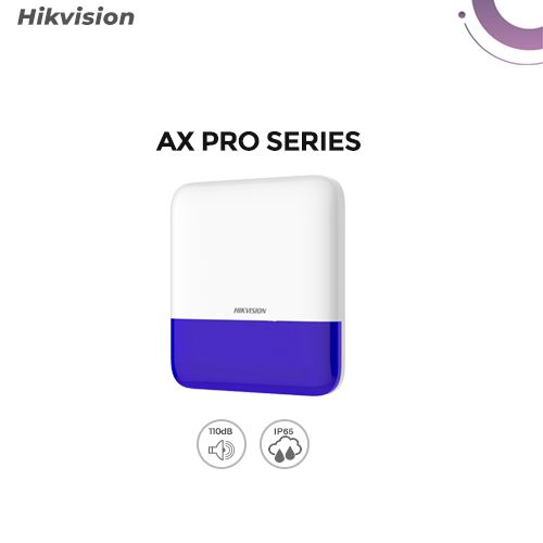 Hikvision DS-PS1-E-WE Wireless External Sounder | 868MHz Outdoor Siren with 110dB Alert and IP65 Rating - CCTV Importers