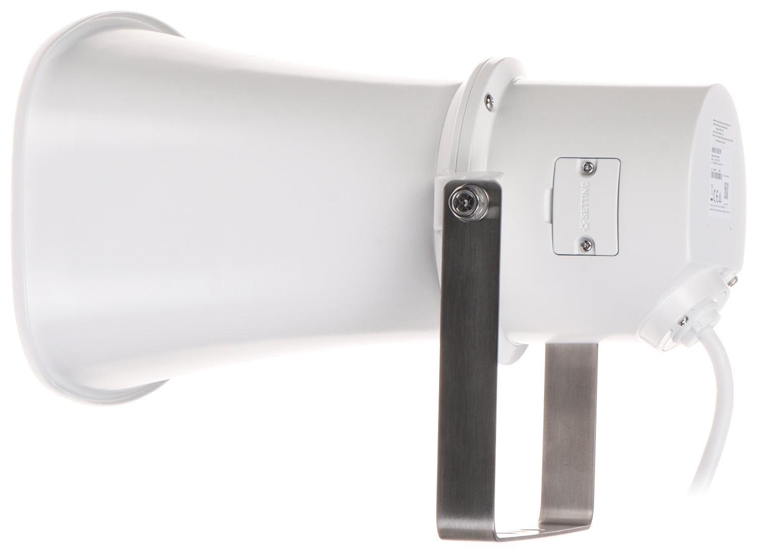 Hikvision DS-QAZ1307G1T-E 7W Network IP Horn Speaker – PoE Powered, IP67-Rated, Two-Way SIP Audio – Backorder Only