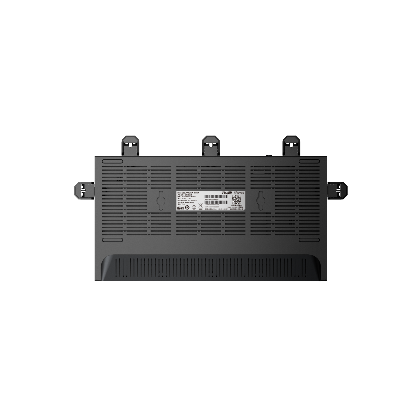 RG-EW3000GX PRO AX3000 Wi-Fi 6 Dual-Band Gigabit Gaming Router | 3000Mbps Gaming Router with Dual-WAN Aggregation & Reyee Mesh